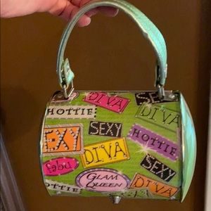 Retro looking purse